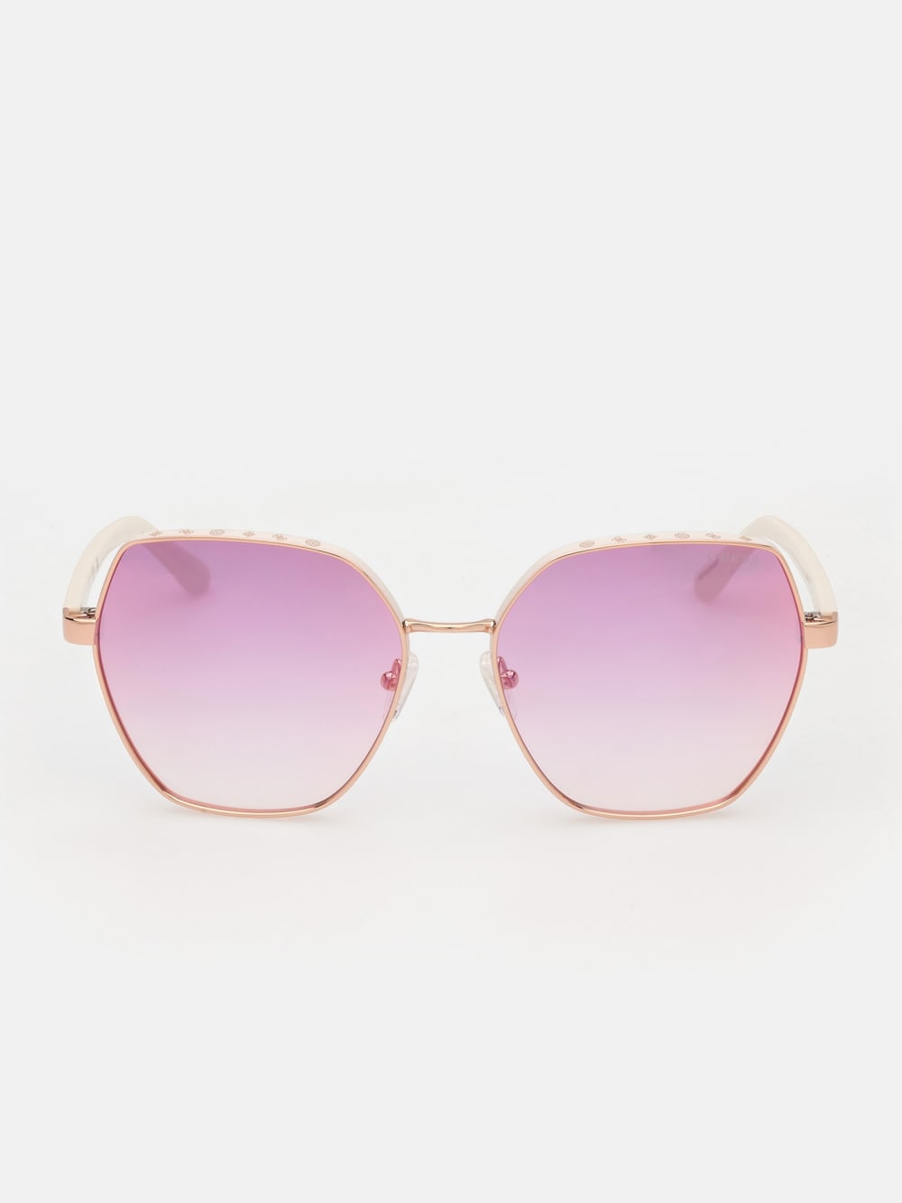 Geometric Metal Sunglasses