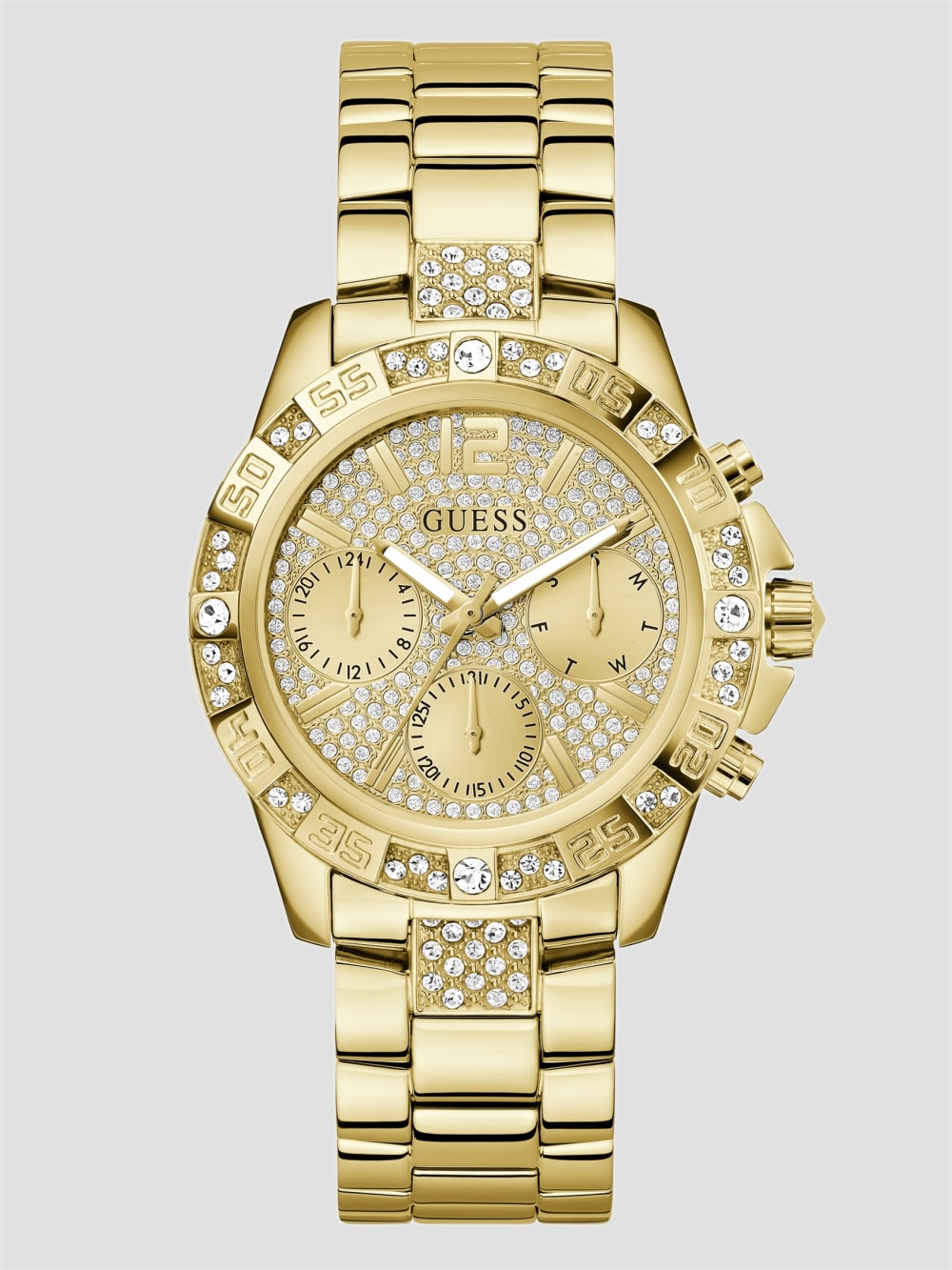 Gold-Tone Multifunction Watch