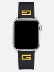 Black Silicon 38-40 mm Band for Apple Watch®