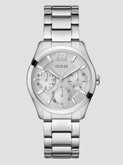 Silver-Tone Multifunction Watch