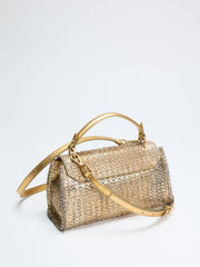 Alia Textured Satchel