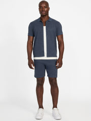 Eco Calvin Chevron-Knit Shirt