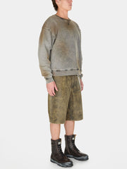 vintage washed crewneck sweatshirt