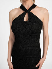 Cynthia Keyhole Maxi Dress