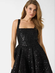 Fit and flare mini dress