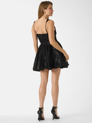 Fit and flare mini dress