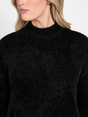 Torri Faux-Fur Tunic Sweater