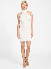 Eco Minara Rhinestone Sweater Dress