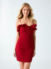 Chiffon mini dress