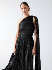 Stephany Pleated Gown