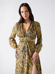 Leopard Allure Maxi Dress