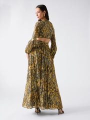 Leopard Allure Maxi Dress