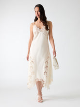 Brooke Crochet Floral Midi Dress