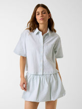 Checked boxy shirt