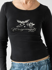 GUESS Originals Eco Boatneck Top
