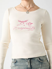 GUESS Originals Eco Boatneck Top