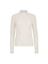 long-sleeve lettuce edge top