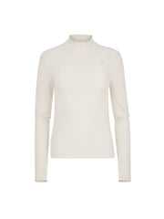 long-sleeve lettuce edge top