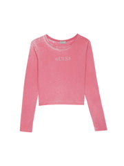 long-sleeve stretch tee