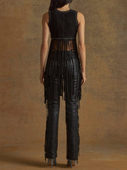 fringe vest