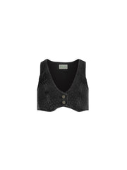 vintage denim top