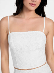 Delilah Crochet Lace Top