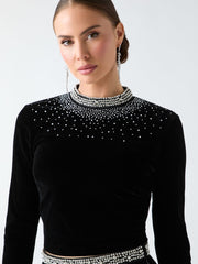 Danse Velour Top