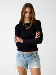 Embroidered star t-shirt