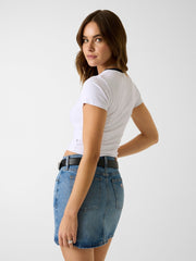 Embroidered logo t-shirt
