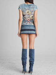 Butterfly Burnout Tee