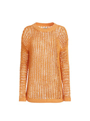 open knit sweater