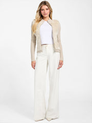 Eco Mila Faux-Fur Zipped Cardigan
