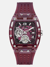 Burgandy Multifunctional Watch
