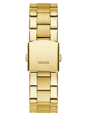 Gold-Tone Logo Analog Watch