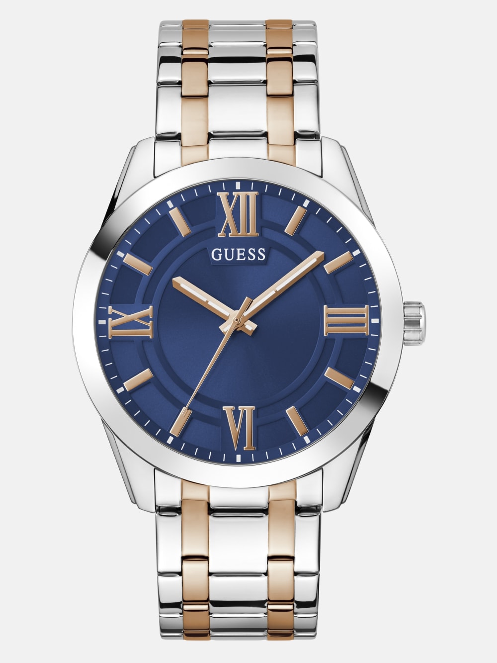Two-Tone Analog Watch