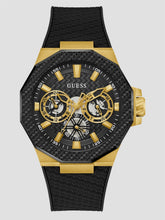 Black and Gold-Tone Multifunction Watch