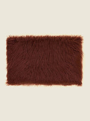 Helma Rectangular Faux-Fur Pillow