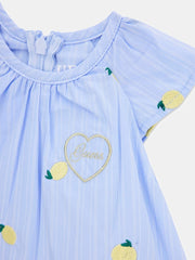 Embroidered dress bodysuit