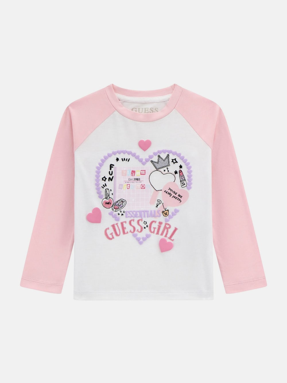 Crewneck Raglan Tee (3M-7)