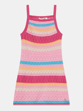 Crocheted mini dress