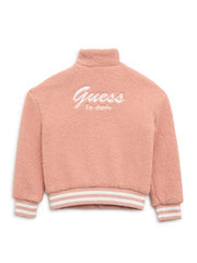 Faux-Fur Varsity Jacket (8-16)