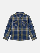 Plaid Twill Long-Sleeve Shirt (3M-7)