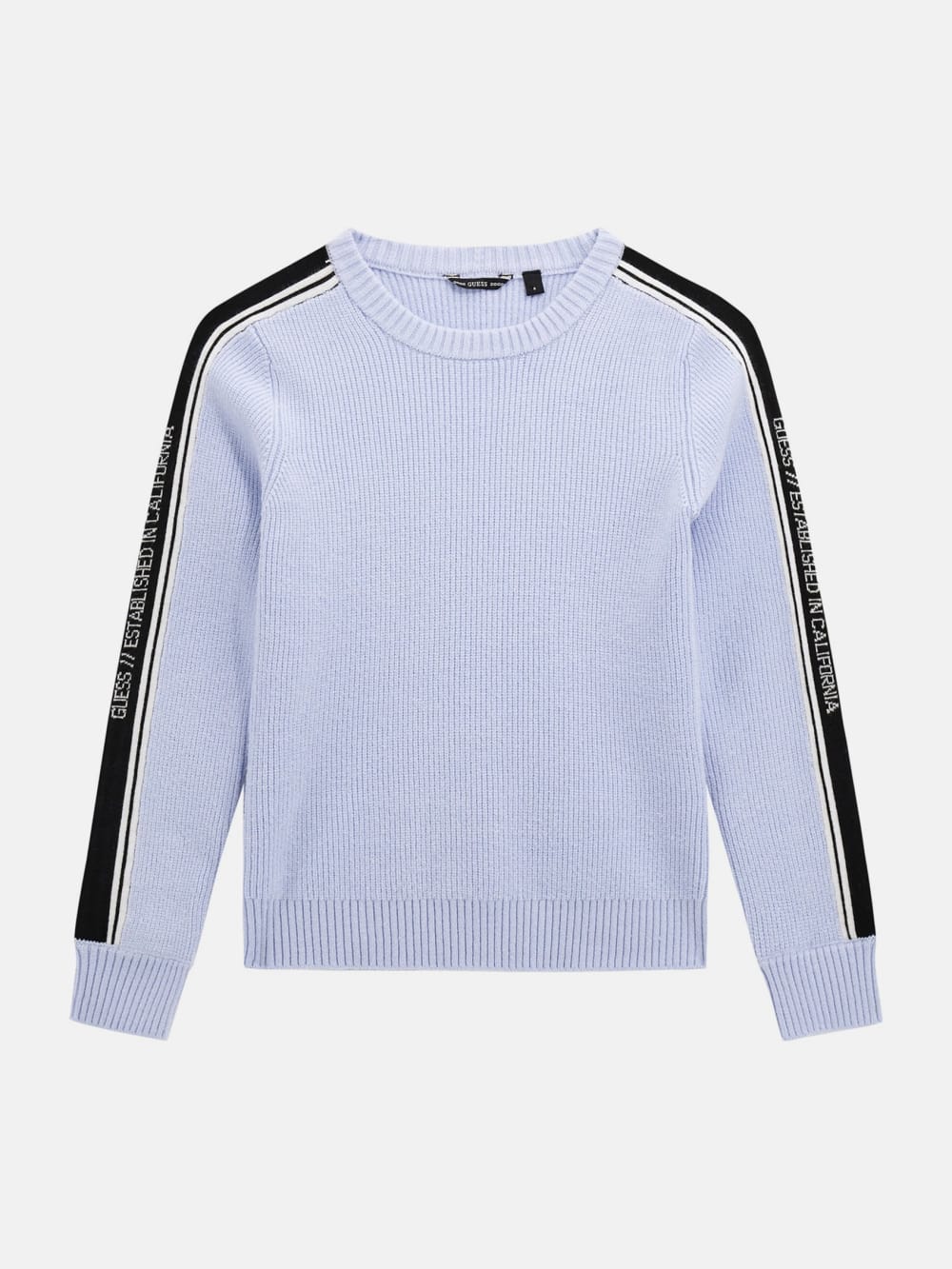 Striped Logo-Tape Sweater (7-16)