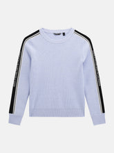 Striped Logo-Tape Sweater (7-16)