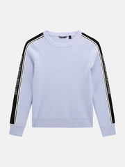 Striped Logo-Tape Sweater (7-16)