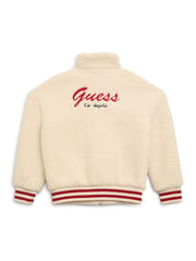 Faux-Fur Varsity Jacket (7-16)