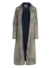 long denim coat
