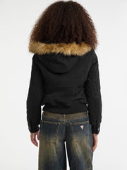 GUESS Originals Eco Faux-Fur Hooded Parka