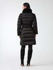 Eco Jastin Quilted Down Midi Jacket