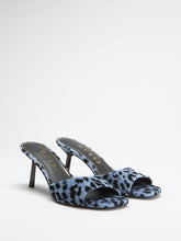 Carisse Velvet Stiletto Mule Sandals